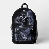 Aangepaste naam Dansen Paar Bedrukte Rugzak (Voorkant)