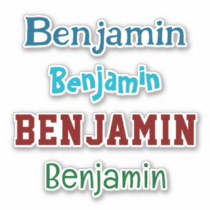 Aangepaste naam Decal Custom Times Four Sticker