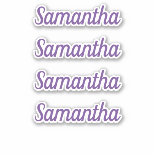 Aangepaste naam Decal Custom Times Four Sticker (Voorkant)