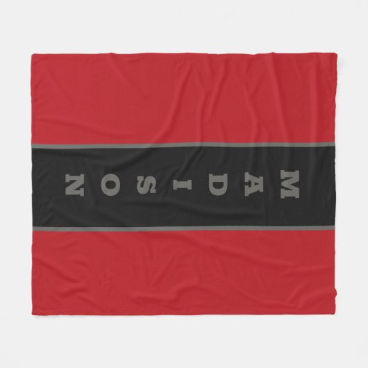 Aangepaste naam deken (Voorkant (Horizontaal))