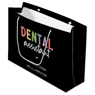 Aangepaste naam Dental Assistant Cadeaubon Groot Cadeauzakje