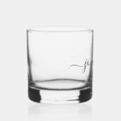 Aangepaste naam Dental Leopard Print Tooth Cadeau Whisky Glas (Rechts)