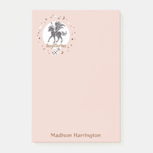 Aangepaste Naam Dierenriem Teken Boogschutter Post-it® Notes