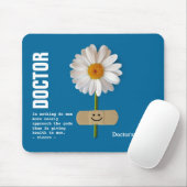 Aangepaste naam Doctor Appreciation Cadeau Muismat (Met muis)