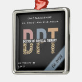 Aangepaste naam DPT Doctor in de Fysieke Behandeli Metalen Ornament (Links)