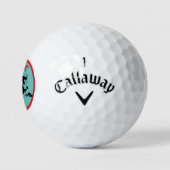 AANGEPASTE NAAM DRAGON CALLAWAY GOLF WARBIRD GOLFB GOLFBALLEN (Logo)