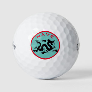 AANGEPASTE NAAM DRAGON CALLAWAY GOLF WARBIRD GOLFB GOLFBALLEN