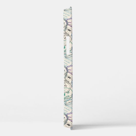 Aangepaste naam Dravel Stampen Patroontelefoongeva Case-Mate iPhone Case (Achterkant / Rechts)