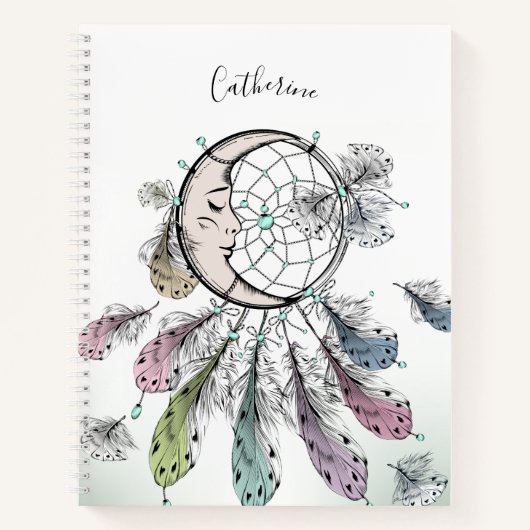Aangepaste naam drocatcher notebook notitieboek (Voorkant)