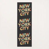 Aangepaste naam dubbelzijdig New York City Yogamat (Achterkant)