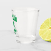 Aangepaste naam Dublin Ierland Shot Glas (Rechts)