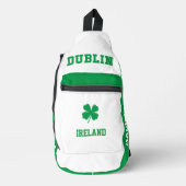 Aangepaste naam Dublin Ierland Sling Bag (Voorkant)