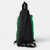 Aangepaste naam Dublin Ierland Sling Bag (Achterkant)