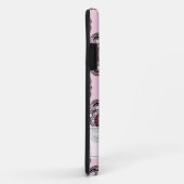 Aangepaste naam Dusky Roos Cherry Blossom Dot Mand Case-Mate iPhone Case (Achterkant/rechts)