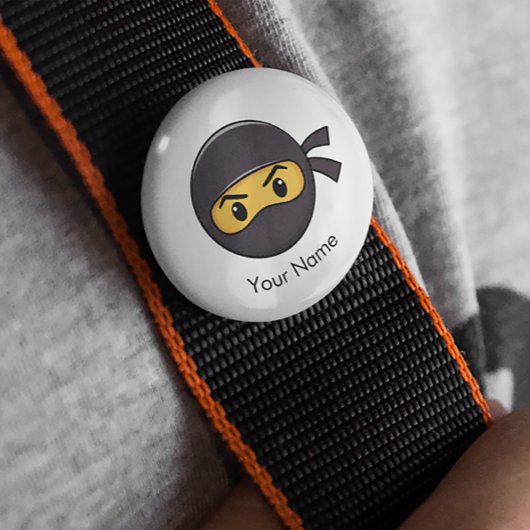 Aangepaste naam Emoji Ninja Button
