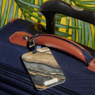 Aangepaste naam- en adresbagagelabel bagagelabel