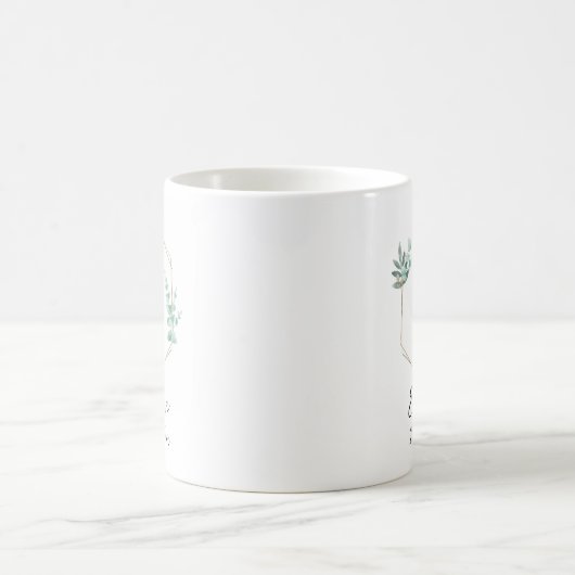Aangepaste naam en doop Datum JW Cadeaus Koffiemok (Center)