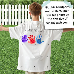 Aangepaste naam en fotoklasse van 2038 keepsake t-shirt
