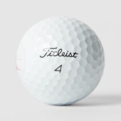 Aangepaste naam en Initiaal Titleist VI Golf Balls Golfballen (Logo)