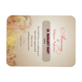 Aangepaste naam en Jaar non, 60e Jubileum Religieu Magneet (Horizontaal)