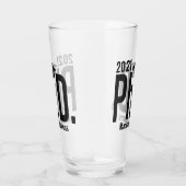 Aangepaste naam en jaardoctoraat glas (Rechts)