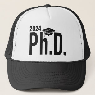 Aangepaste naam en jaardoctoraat trucker pet