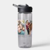 Aangepaste naam en je 3 foto's waterfles (Rechts)