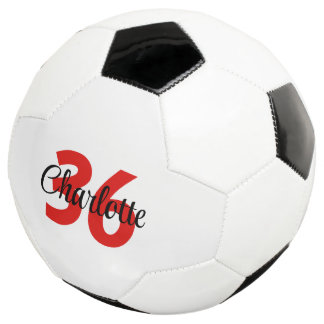 Aangepaste naam en Jersey Number Kinder Voetbal
