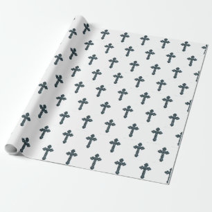 Aangepaste naam en Jubileum jaarvolgorde, priester Cadeaupapier
