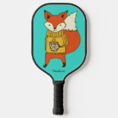 Aangepaste naam en kleur Fox Pickleball Paddle (Achterkant)