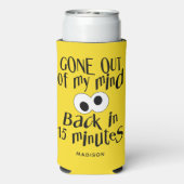 Aangepaste naam en kleur voor "Gone Out My Mind" (Seltzer Achterkant)