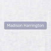 Aangepaste naam en kleurlabels labels (Design 2)