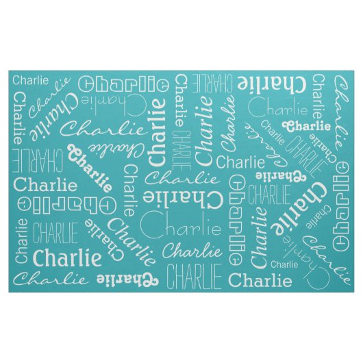 Aangepaste naam en kleurstof stof (Yard (91,4 cm))