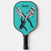Aangepaste naam en kleurTOOLS Pickleball Paddle (Voorkant)