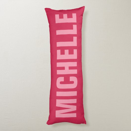 Aangepaste naam en kussen voor kleurenlichaam (Achterkant (Verticaal))