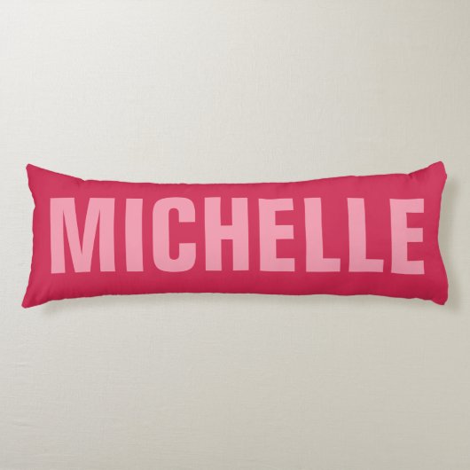 Aangepaste naam en kussen voor kleurenlichaam (Voorkant)