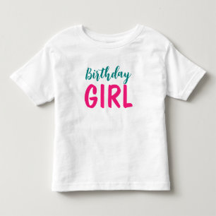 Aangepaste naam en leeftijd Verjaardag Peuter T-sh Kinder Shirts