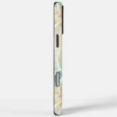 Aangepaste Naam en Monogrammed Waterverf Patroon Case-Mate iPhone Case (Achterkant / Rechts)