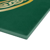 Aangepaste naam en monogrammen Celtic Style Ourobo Snijplank (Hoek)