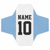 Aangepaste naam en nummer Argentinië vlag Voetbal (Enkel)