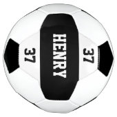 Aangepaste naam en nummer - Gematigd aangepast Voetbal (Gedraaid)