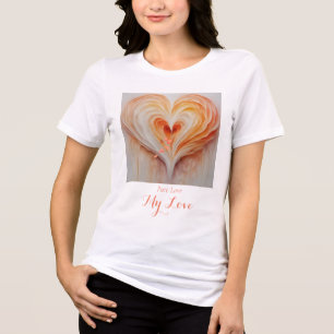 Aangepaste naam en speciale datum Tri-Blend shirt