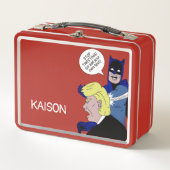 Aangepaste naam en tekst antiTrump Slap Funny Retr (Voorkant)