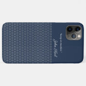 Aangepaste naam en tekst chic Case-Mate iPhone case (Achterkant (horizontaal))