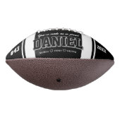 Aangepaste Naam en Tekst Fotoherinnering Cadeau American Football (Gedraaid 270)