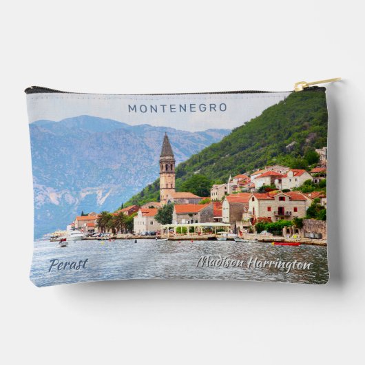 Aangepaste naam en tekst Montenegro Etui (Achterkant)