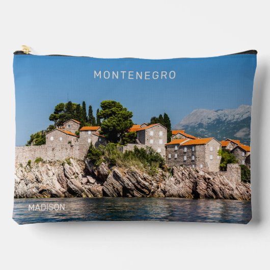 Aangepaste naam en tekst Montenegro Etui (Voorkant)