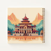 Aangepaste naam en tekst Nepal Notitieboek (Achterkant)