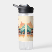 Aangepaste naam en tekst Nepal Waterfles (Rechts)