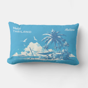 Aangepaste naam en tekst Phuket Thailand Buitenkussen